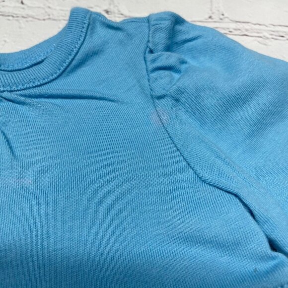 Hanna Andersson Rainbow Tiered Twirl Dress Size 70 Cotton Long Sleeved - Picture 3 of 6